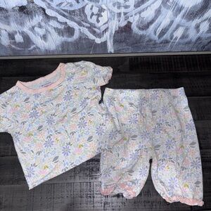 Magnetic Me Floral Short Toddler PJ set SZ 5y​